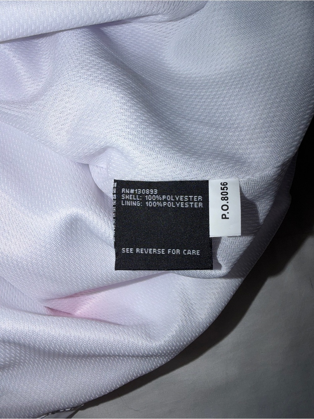 New Balance White & Pastel Hooded Jacket - 2X - Picture 9 of 9